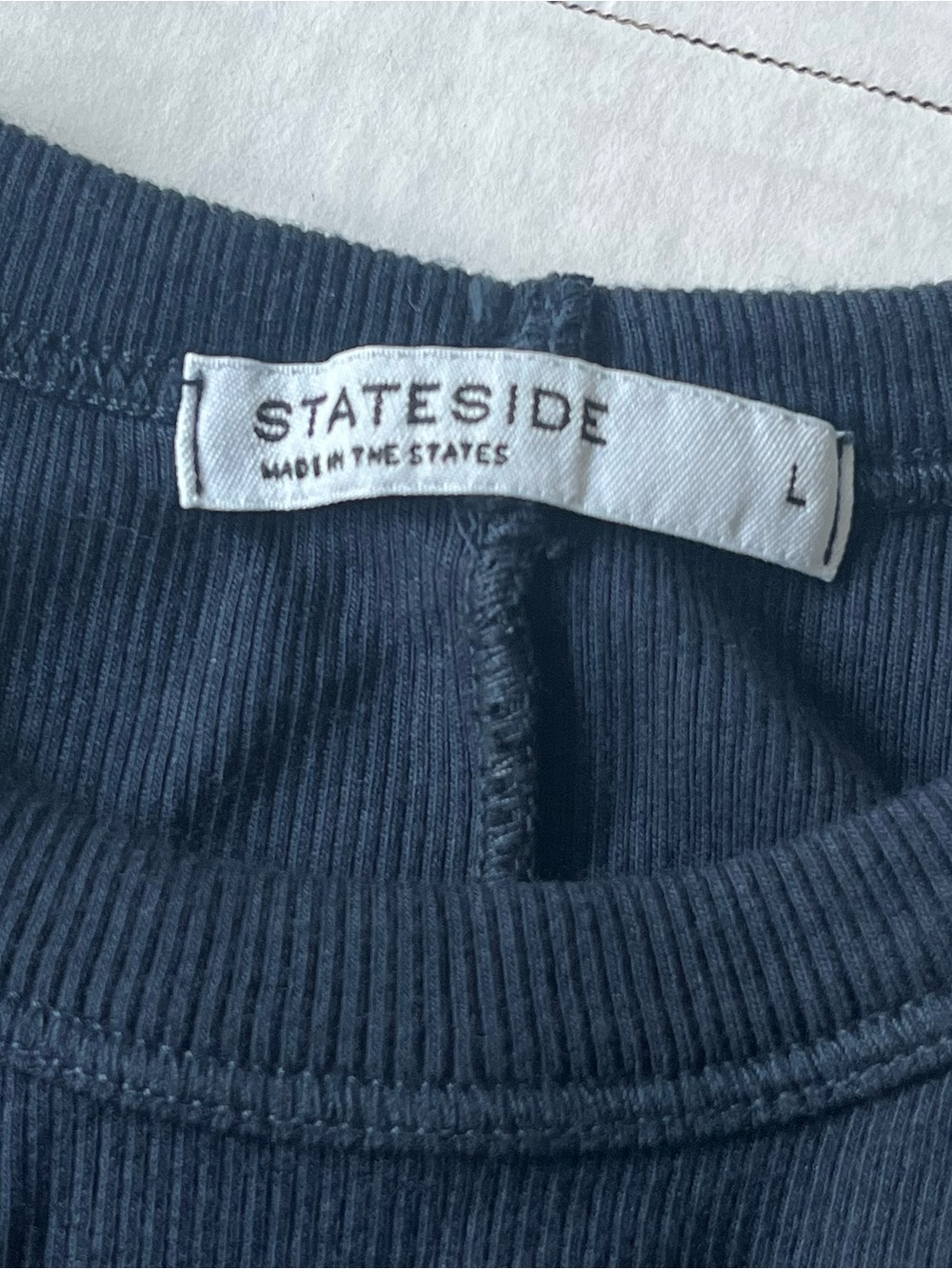 Stateside x Anthropologie Navy
Blue Maxi Dress Womens L
Sleeveless Pockets NWT - Picture 3 of 9